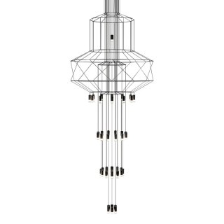 Lampa wisząca FLUS 43 czarna