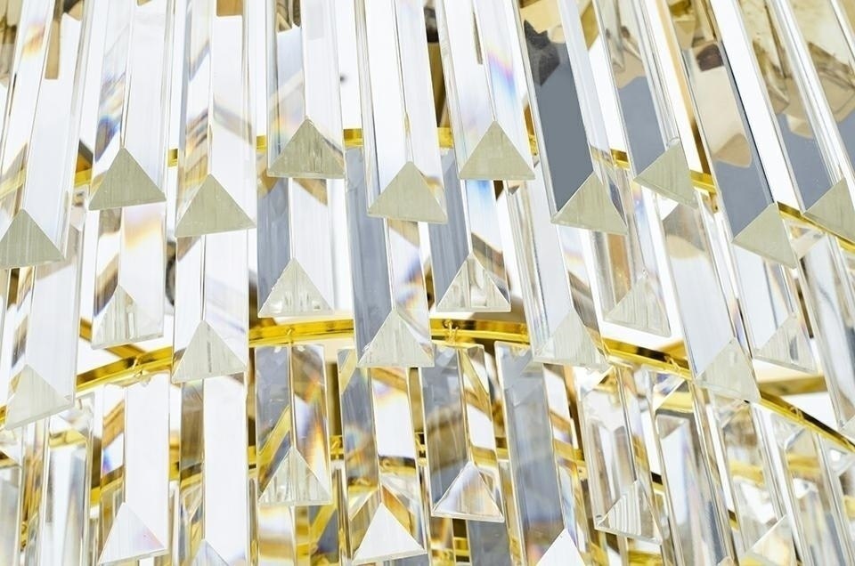 Lampa wisząca IMPERIAL GOLD 80 - stal, kryształ Lampa wisząca IMPERIAL GOLD 80 - stal, kryształ