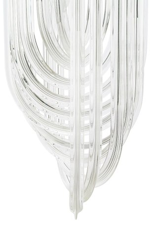 Lampa wisząca RAMO L chrom - szkło, metal