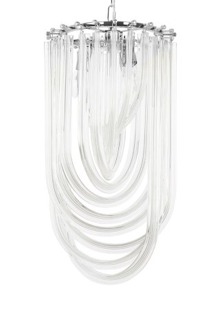 Lampa wisząca MURANO S chrom - szkło, metal