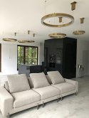 Lampa wisząca RING 100 złota - LED, stal Lampa wisząca RING 100 złota - LED, stal