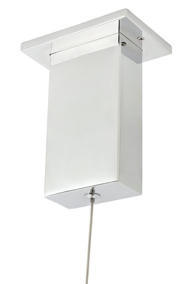 Lampa wisząca RING 60 srebrna - LED, stal polerowana Lampa wisząca RING 60 srebrna - LED, stal polerowana