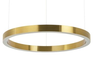 Lampa wisząca RING 80 złota - LED, stal