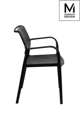 MODESTO krzesło PETRA czarne - polipropylen Modesto Design