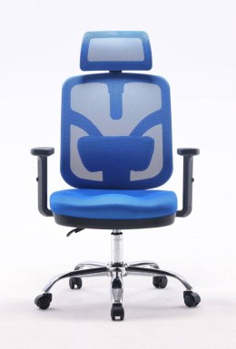 Fotel ergonomiczny ANGEL biurowy obrotowy jOkasta Niebieska ANGEL