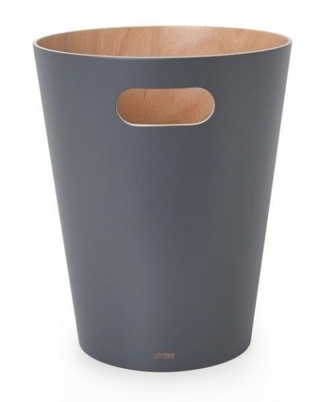 UMBRA kosz na śmieci WOODROW - charcoal UMBRA kosz na śmieci WOODROW - charcoal