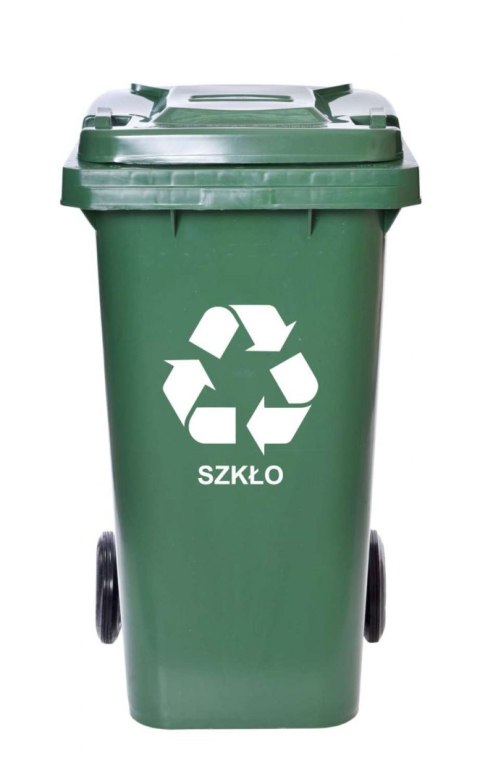 Pojemnik na odpady 120L kosz -zielony Pojemnik na odpady 120L kosz -zielony