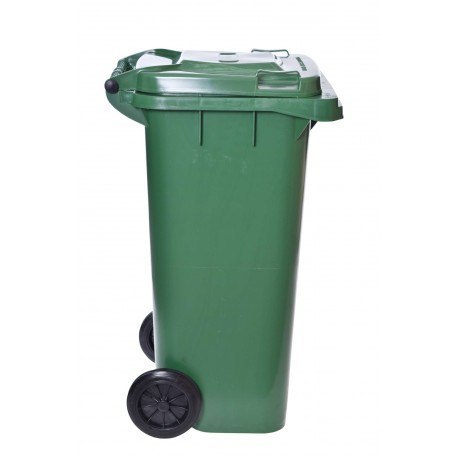 Pojemnik na odpady 120L kosz -zielony Pojemnik na odpady 120L kosz -zielony