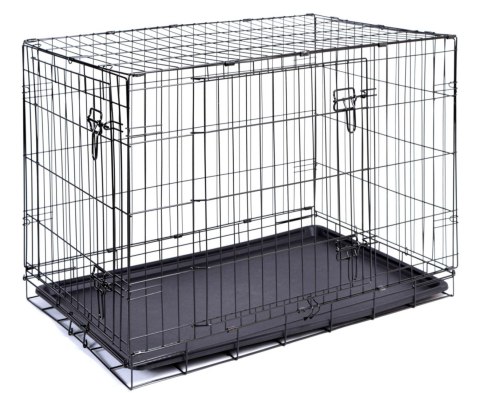 Klatka metalowa dla zwierząt 91x60x69 cm