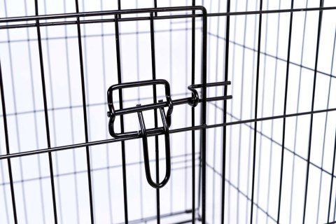 Klatka metalowa dla zwierząt 91x60x69 cm