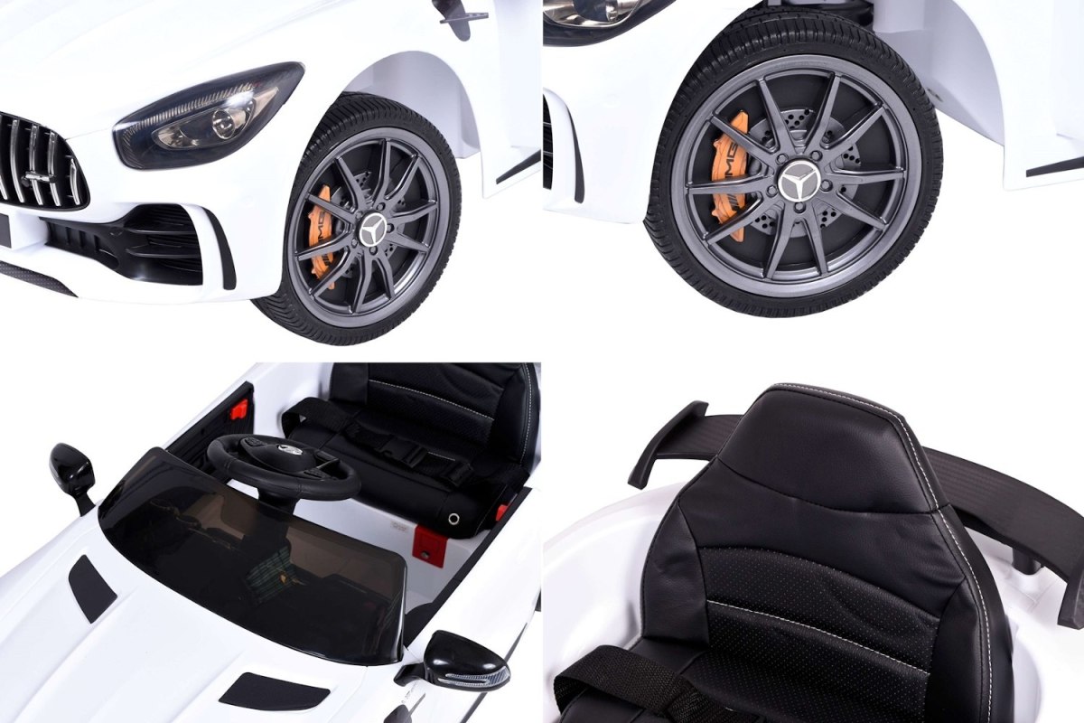 Samochodzik MERCEDES AMG GTR biały Samochodzik MERCEDES AMG GTR biały