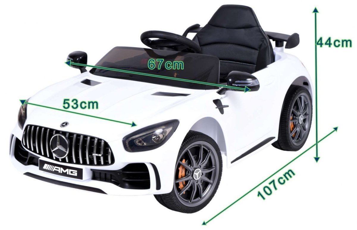 Samochodzik MERCEDES AMG GTR biały Samochodzik MERCEDES AMG GTR biały
