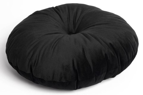 Okrągła poduszka OLIWIA 40 cm - czarna Okrągła poduszka OLIWIA 40 cm - czarna