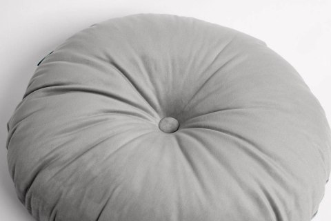 Okrągła poduszka OLIWIA 40 cm - szara Okrągła poduszka OLIWIA 40 cm - szara