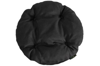 Poduszka okrągła na krzesło OFELIA 36 cm - czarna