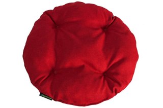 Poduszka okrągła na krzesło OFELIA 36 cm - czerwona