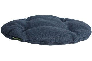 Poduszka okrągła na krzesło OFELIA 36 cm - granatowa