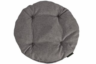 Poduszka okrągła na krzesło OFELIA 36 cm - jasnoszara