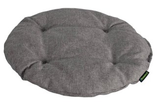 Poduszka okrągła na krzesło OFELIA 36 cm - jasnoszara