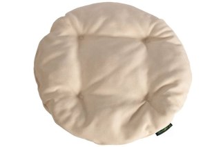 Poduszka okrągła na krzesło OFELIA 36 cm - kremowa
