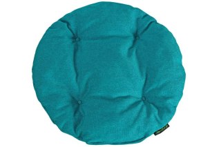 Poduszka okrągła na krzesło OFELIA 36 cm - turkusowa