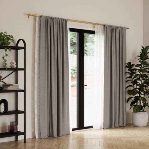 UMBRA podwójny karnisz CAPPA 91 - 168 cm złoty UMBRA podwójny karnisz CAPPA 91 - 168 cm złoty