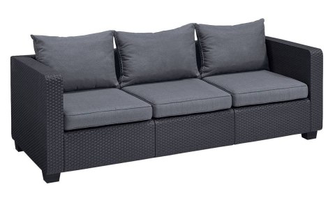 Sofa 3-osobowa SALTA - grafitowa Sofa 3-osobowa SALTA - grafitowa