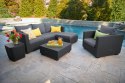 Sofa 3-osobowa SALTA - grafitowa Sofa 3-osobowa SALTA - grafitowa