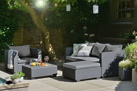 Sofa 3-osobowa SALTA - grafitowa Sofa 3-osobowa SALTA - grafitowa