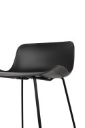 Krzesło barowe COMA 66 czarne