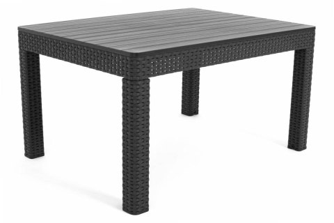 Meble ogrodowe ROSALIE SET MAX 5-osobowy - grafitowy Meble ogrodowe ROSALIE SET MAX 5-osobowy - grafitowy