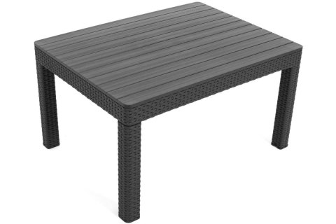 Meble ogrodowe ROSALIE SET MAX 5-osobowy - grafitowy Meble ogrodowe ROSALIE SET MAX 5-osobowy - grafitowy