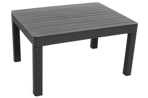 Meble ogrodowe ROSALIE SET MAX 5-osobowy - grafitowy Meble ogrodowe ROSALIE SET MAX 5-osobowy - grafitowy
