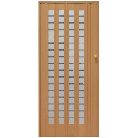 Drzwi harmonijkowe 015 B01-8671-86 buk mat 86 cm