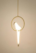 Lampa wisząca LORO 1 CIRCLE złota - LED