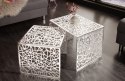 INVICTA zestaw stolików ABSTRACT srebrny - aluminium Invicta Interior