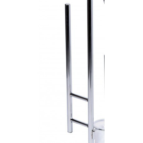 Stojak łazienkowy ELEGANT czarne szkło Stojak łazienkowy ELEGANT czarne szkło