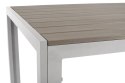 Stół ogrodowy aluminiowy MODENA - Srebrny