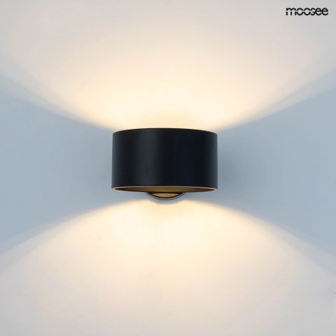 MOOSEE lampa ścienna ARRO czarna