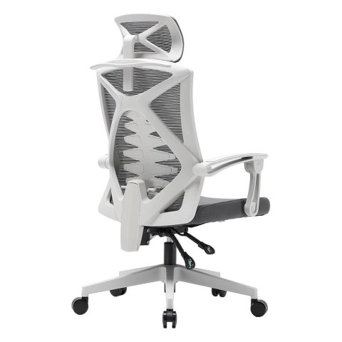 Fotel ergonomiczny ANGEL biurowy obrotowy Spino szary ANGEL