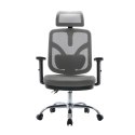Fotel ergonomiczny ANGEL biurowy obrotowy jOkasta Szara ANGEL