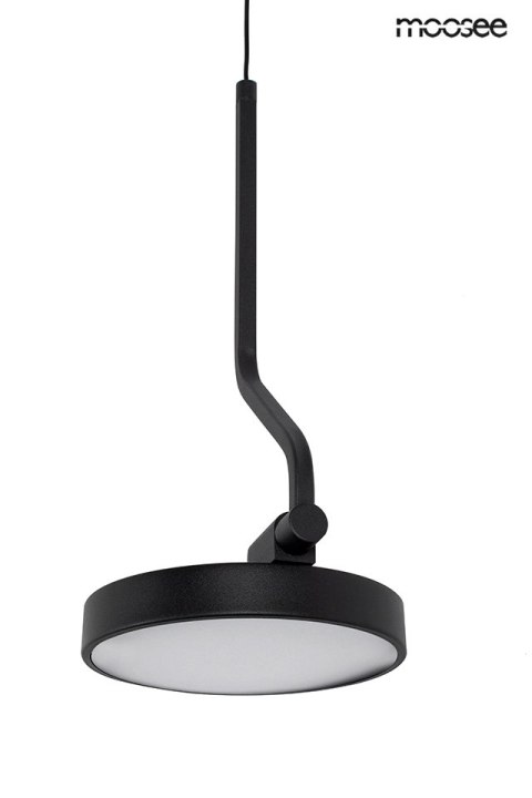 MOOSEE lampa ścienna FLAT czarna