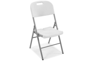 Krzesło cateringowe składane GREG - białe