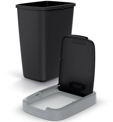 Kubeł na śmieci 12 litrów COMPACTA Q - smooth gray /popielaty Kubeł na śmieci 12 litrów COMPACTA Q - smooth gray /popielaty