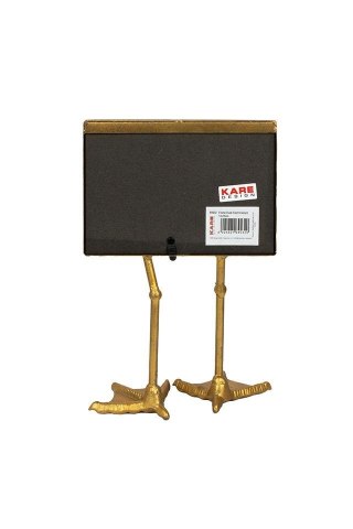 KARE ramka na zdjęcia DUCK FEET POZIOMA 13x18cm złota