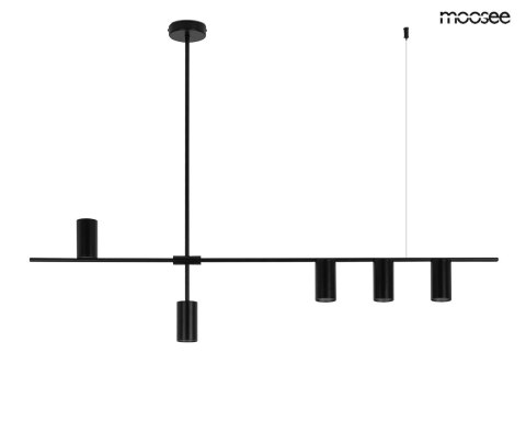 MOOSEE lampa wisząca MODERNO czarna