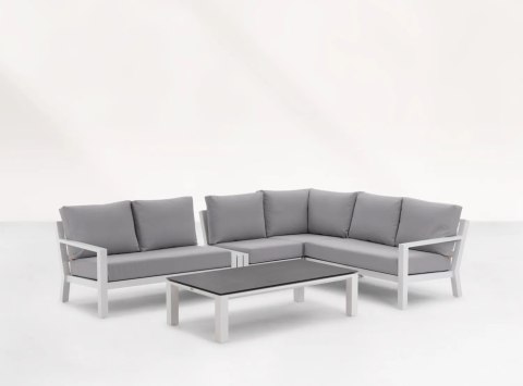 Zestaw wypoczynkowy Timber lounge White Mist Grey