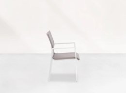Krzesło sztaplowane Sense White