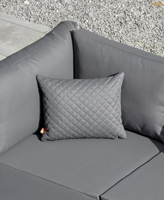 Poduszka Deco Diamonds 35x45 Carbon All-weather