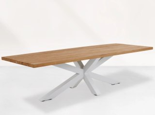 Stół obiadowy 280x100 Timor White Teak